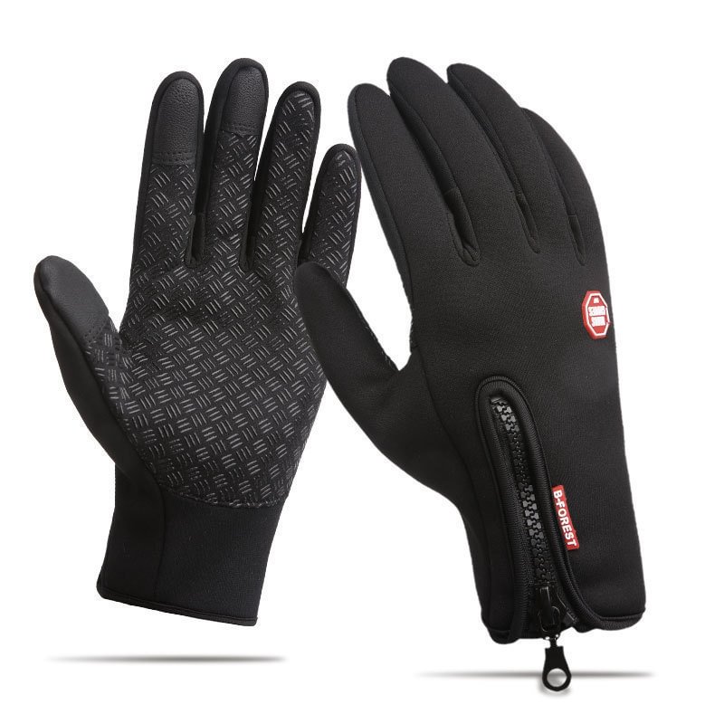 Couple Style Fleece Warm All-finger Windproof And Waterproof Gloves-Compassnice®