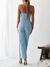 Strapless Off-The-Shoulder Jumpsuit