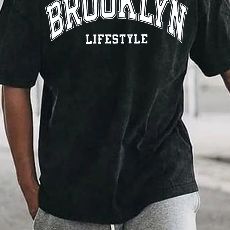 Brooklyn Print Short Sleeve T-Shirt