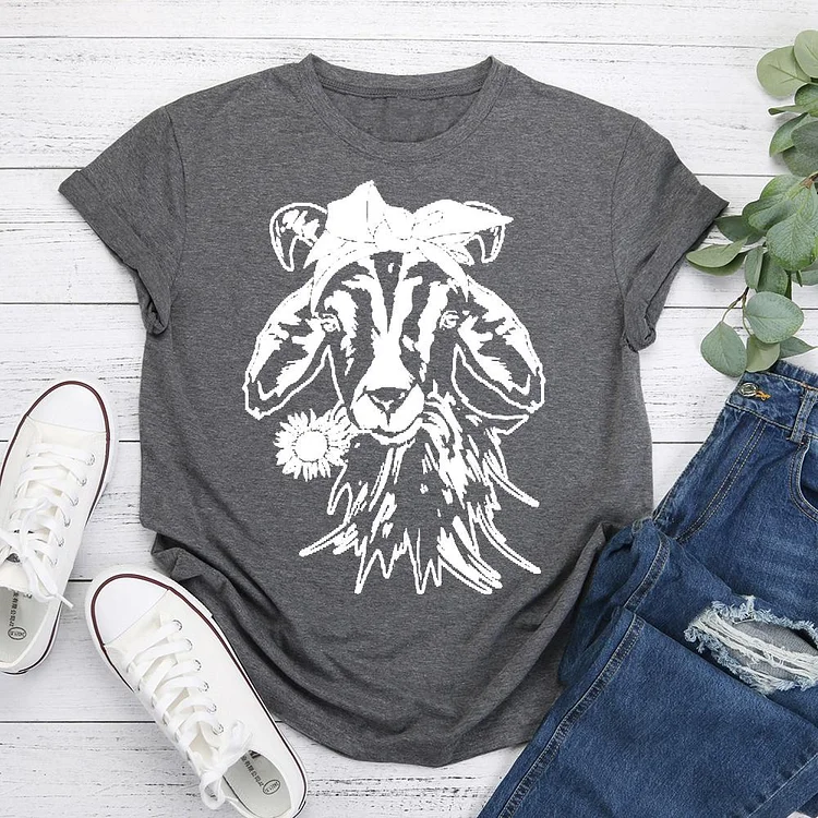 PSL - Sunflower Goat  T-shirt Tee -05999