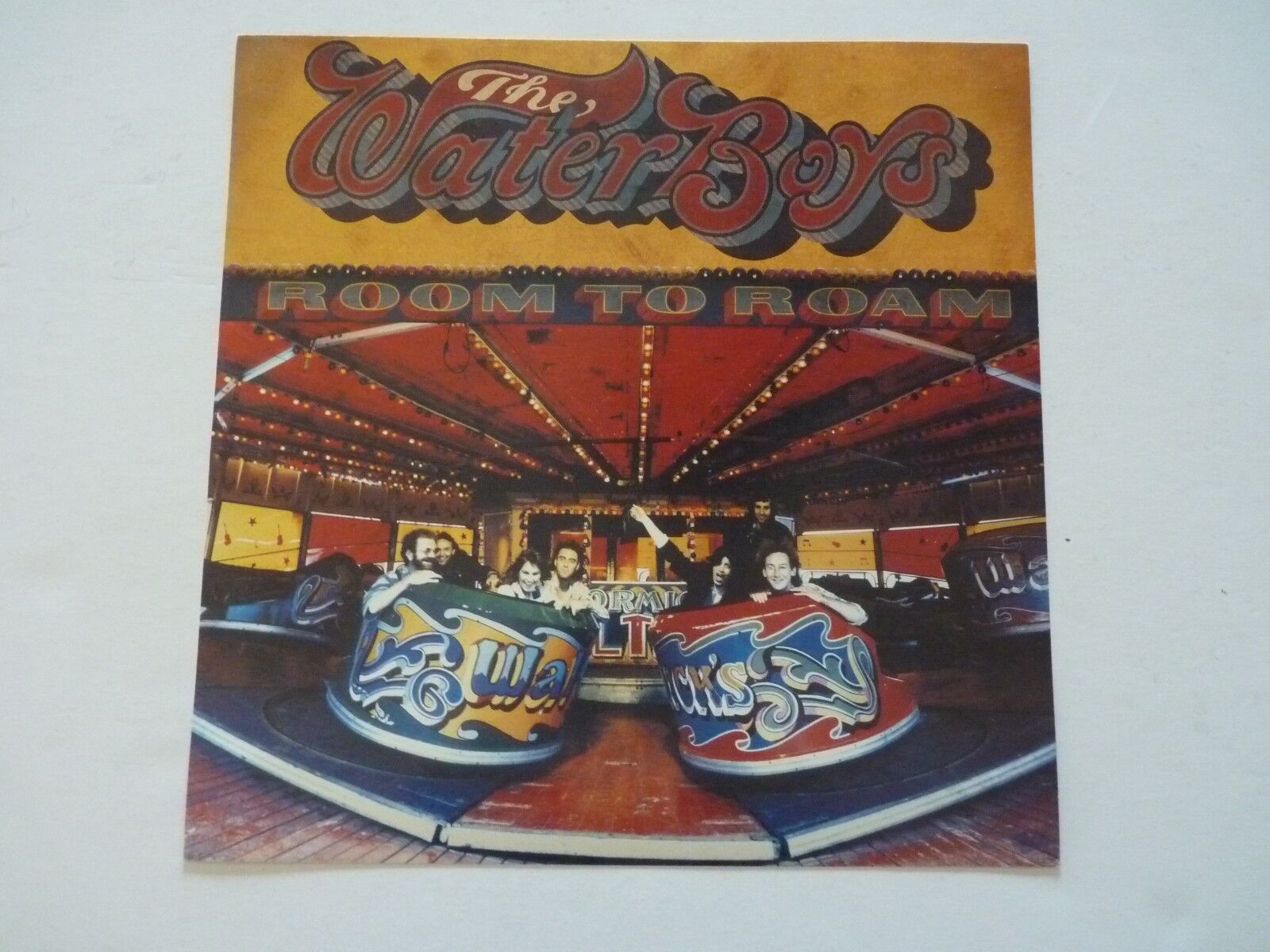 The Water Boys Room to Roam LP Record Photo Poster painting Flat 12X12 Poster