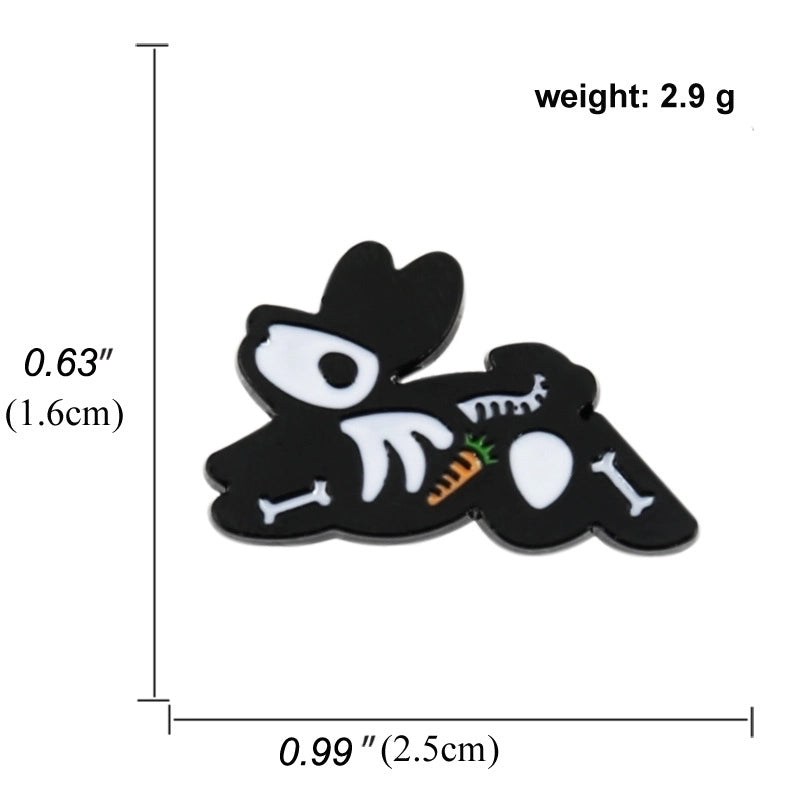 Cartoon Style Pin Alloy Plating No Inlaid Unisex Brooches