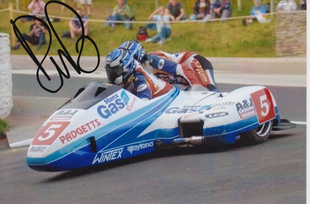 KLAUS KLAFFENBOCK HAND SIGNED 6X4 Photo Poster painting ISLE OF MAN TT AUTOGRAPH 2