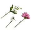 DIY Flowers Insert Brooch Branch-Shaped Bloom Pins Exquisite Gift for Women Bouquet Branch Brooch Pins Elegant Artful Jewelry Without Flower