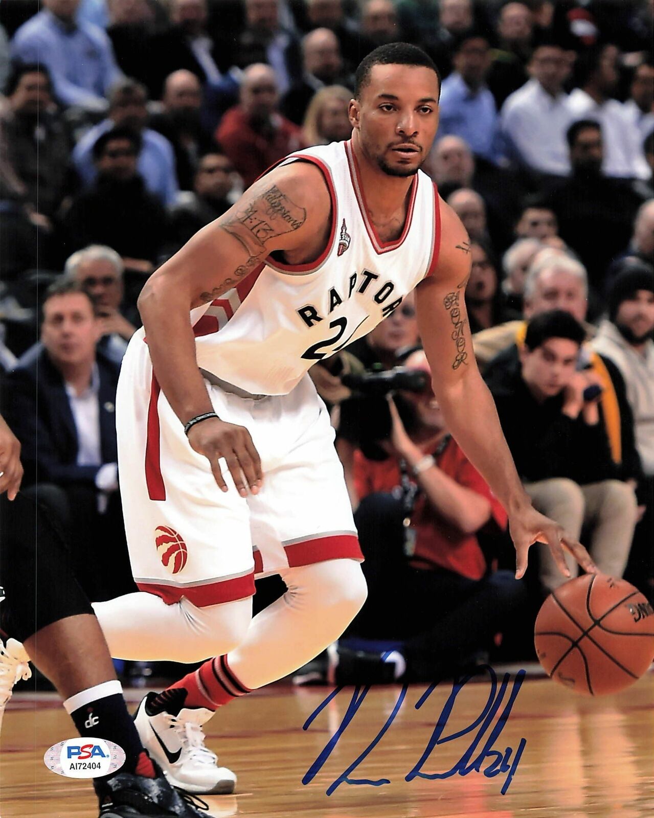 NORMAN POWELL signed 8x10 Photo Poster painting PSA/DNA Toronto Raptors Autographed