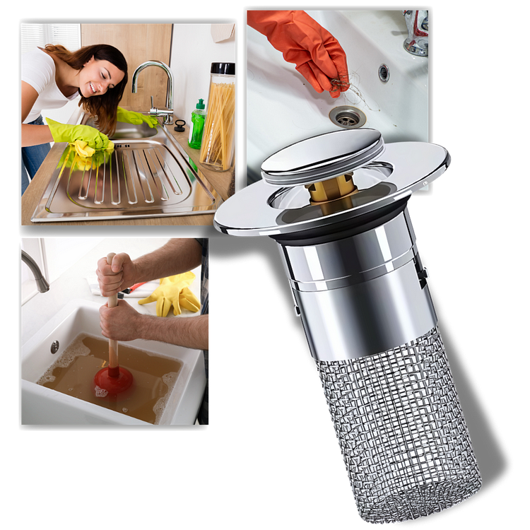 Odor Isolation Pop Up Sink Stopper