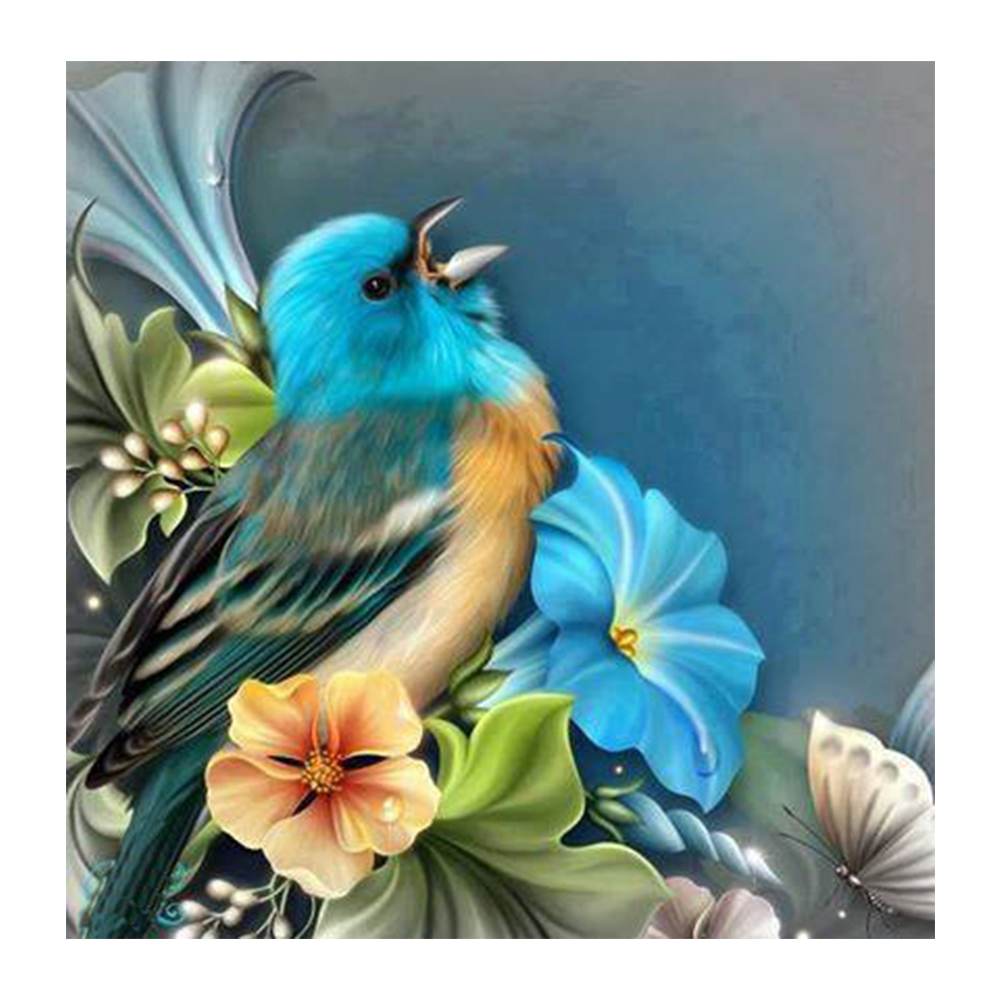 

30*30CM - Round Drill Diamond Painting - Cuckoo, 501 Original