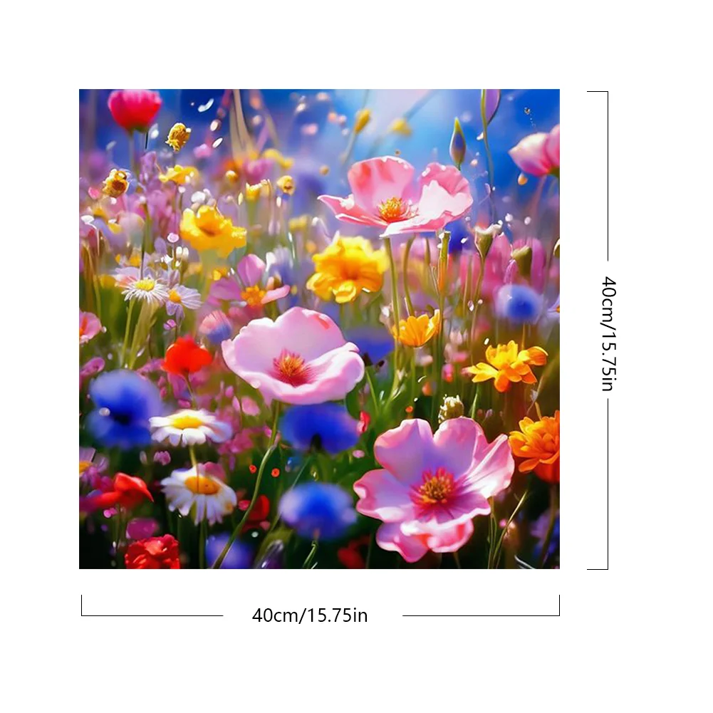 DIY Paint By Number 40*40cm - Daisy