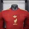 Joyfball 2025 Player Version Mexico National Red Long sleeved Football Shirt 1:1 Thai Quality（The player version jersey is a bit tight, please pay attention to the size selection）