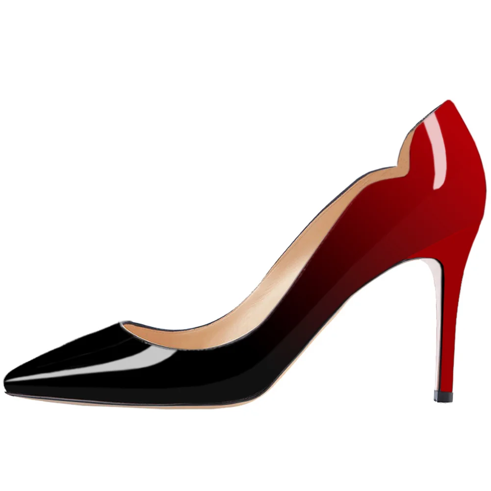 Classic  3.5" Middle Heels Shoes Women Daily  Pumps-MERUMOTE