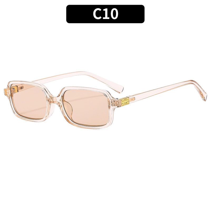 Casual Geometric Pc Square Full Frame Glasses