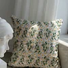 Floral Embroidery Canvas Home Living Creative Cushion Pillow Cover
