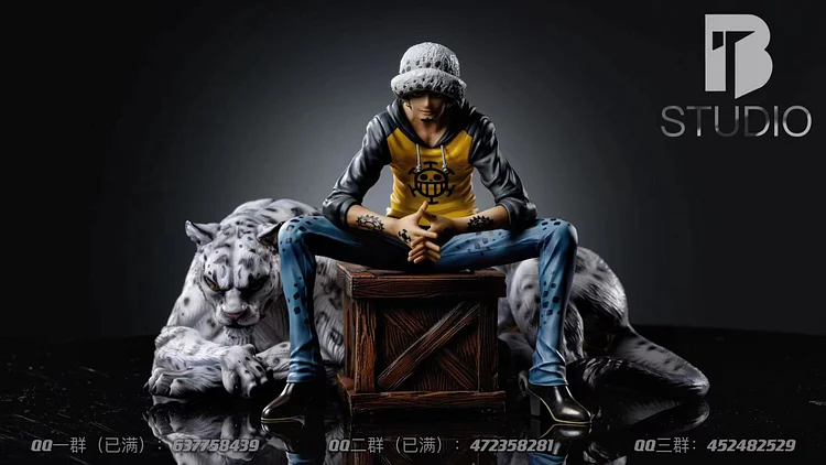 In Stock】BlackPearl Studio One-Piece Snow Leopard Trafalgar Law 1:4 Resin  Statue For VIP