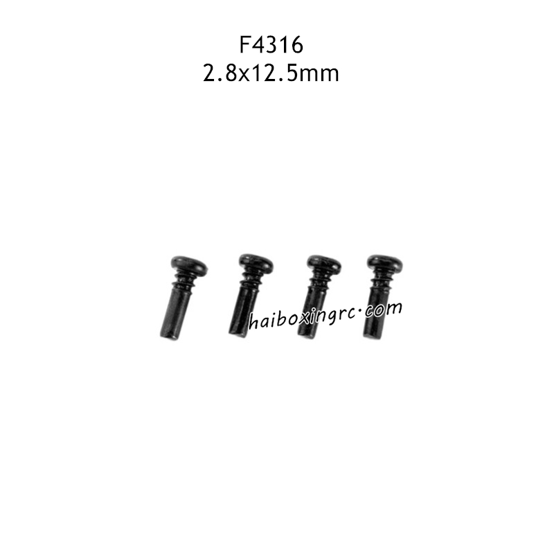 HBX 3100A Parts Screws and bearings