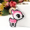 Deer Beaded Counted Cross Stitch Ornament Kit Cross Stitch Bead Keychain 