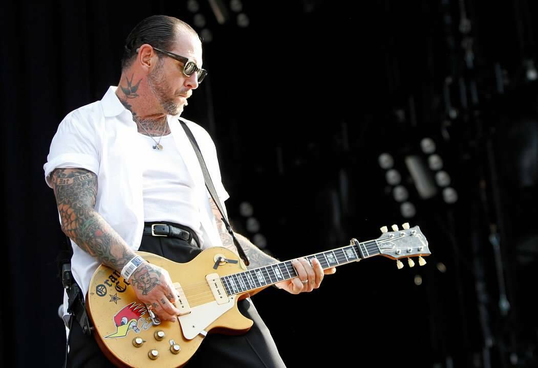 SOCIAL DISTORTION - MIKE NESS - very cool 8x10 Photo Poster painting!