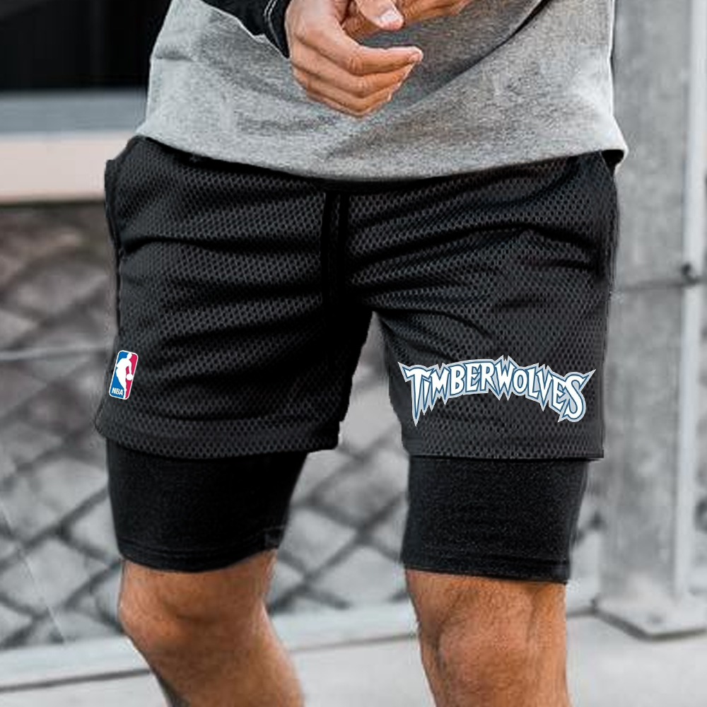 Men's Fitness Basketball Layer Shorts