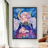 Moon Fairy-11CT Stamped Cross Stitch 45*60cm/17.72*23.62in (Big Size) tapestrymarket