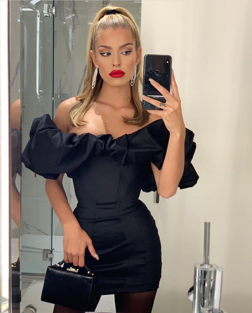  thdmladies Elegant Sass Black Dress (BACKORDER MAY) thedmladies