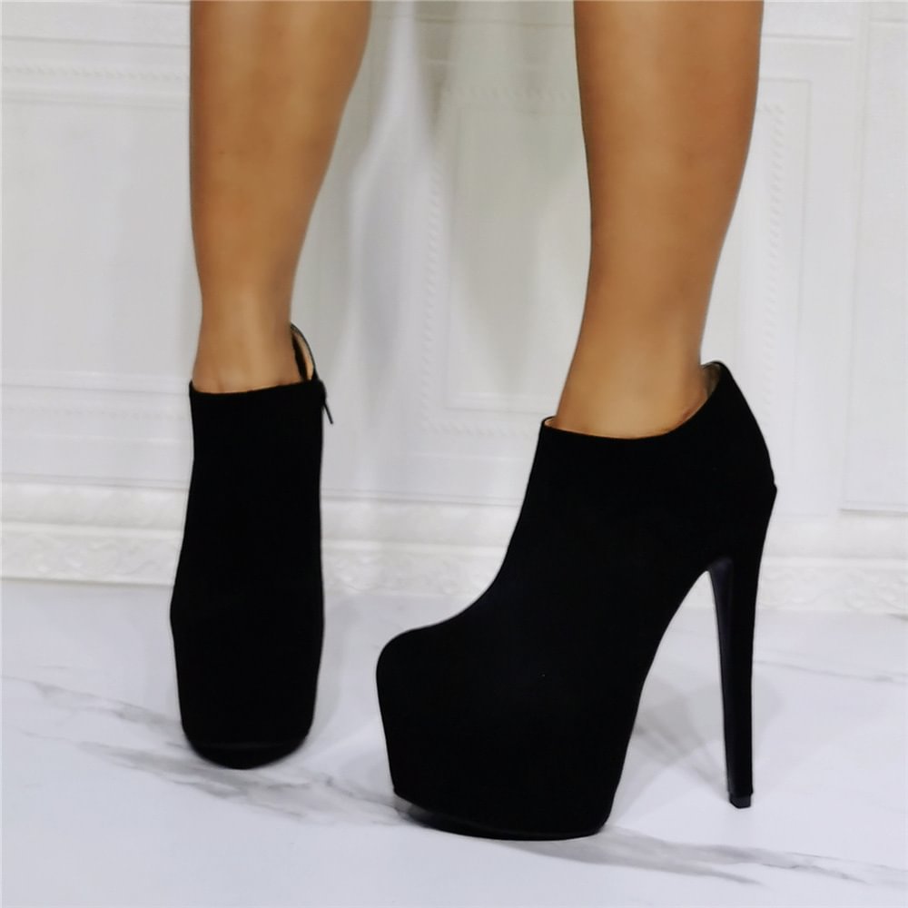 Women's Sexy Waterproof Platform Hate Sky High Fashion Super High stiletto Heels Novameme