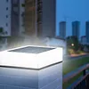 LED Solar Pillar Light Outdoor Waterproof Column Night Light Garden Decor