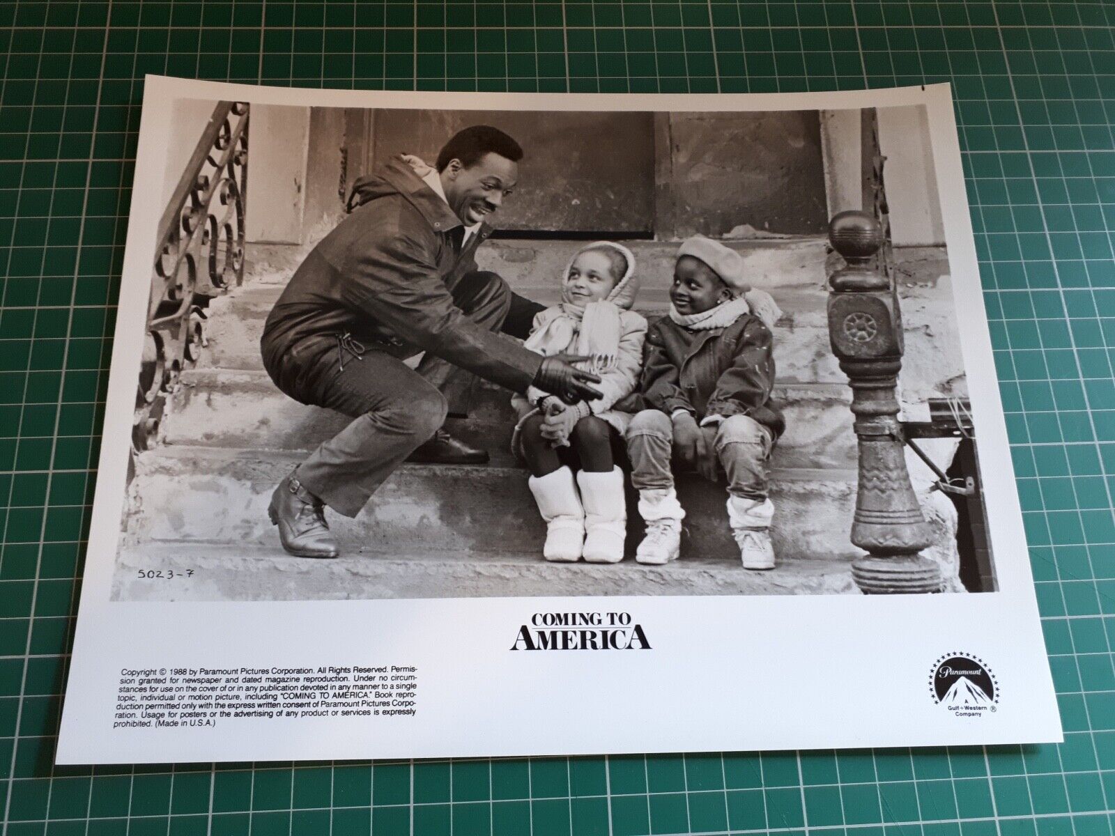 Coming to America original press Photo Poster paintinggraph Eddie Murphy James Earl Jones B