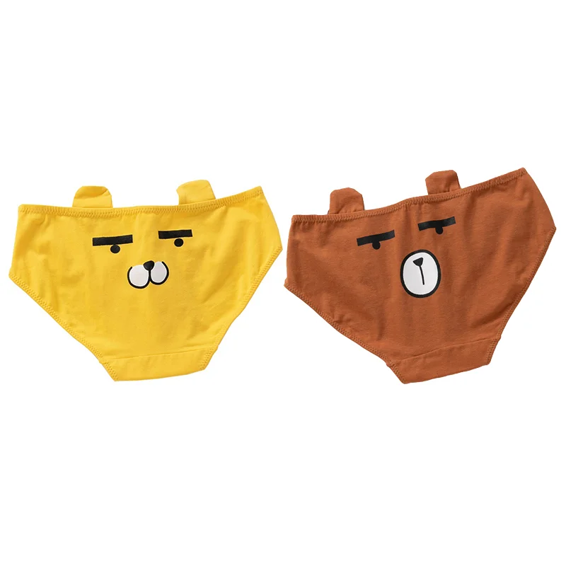 Billionm 1- 3Pcs Pink Pig Print Panties Underwear Cute Cartoon Briefs Cotton Panties Set Sexy Underpants Girls Thongs Knickers Hipsters