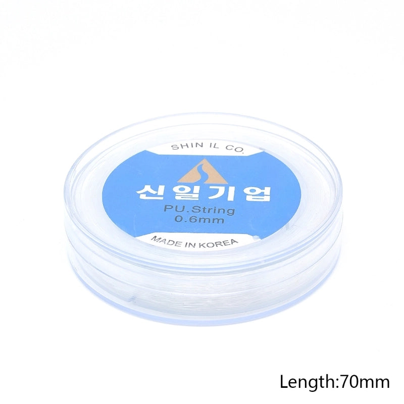 1 Box/Package Pu Wire Diameter: 0.4mm Wire Diameter: 0.5mm Wire Diameter: 0.6mm Jewelry Accessories