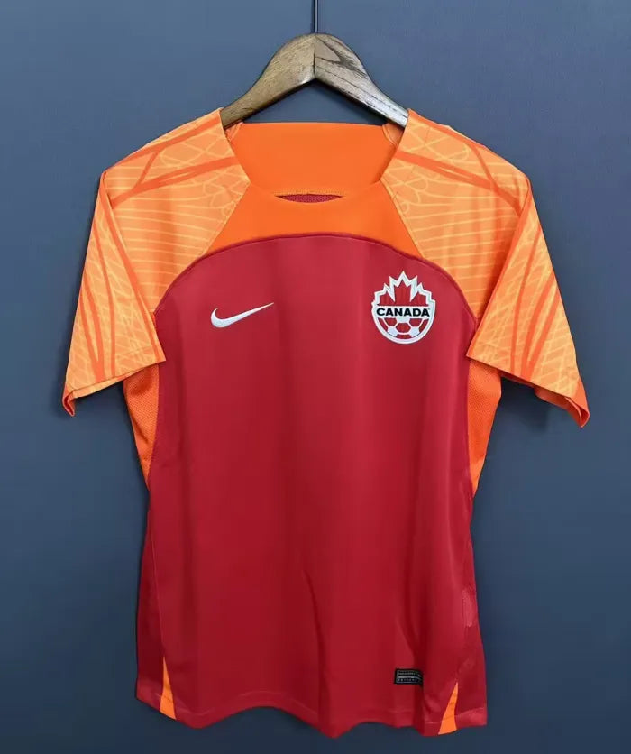 2023/2024 Canada Orange Red Soccer Jersey mysite