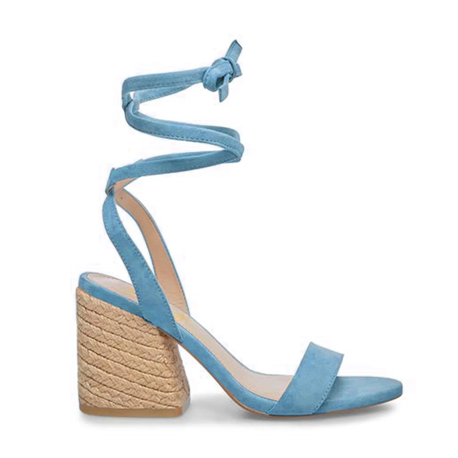 TAAFO Purple Roman Straw High Chunky Heels Women's Sandals Open Toe Ladies Party Ankle Strap Shoes Large 