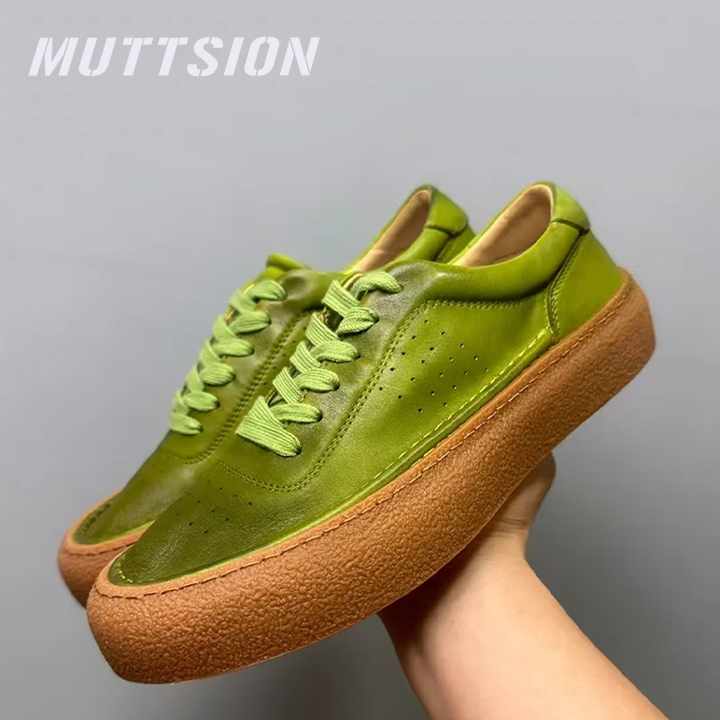 MUTTSION New Lightweight Casual Breathable Softsole Leather Shoes MUTTSION.COM MUTTSION