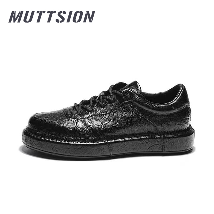 MUTTSION Cowhide Sole All-match Fallow Handwork Advanced Skate Shoes MUTTSION.COM MUTTSION