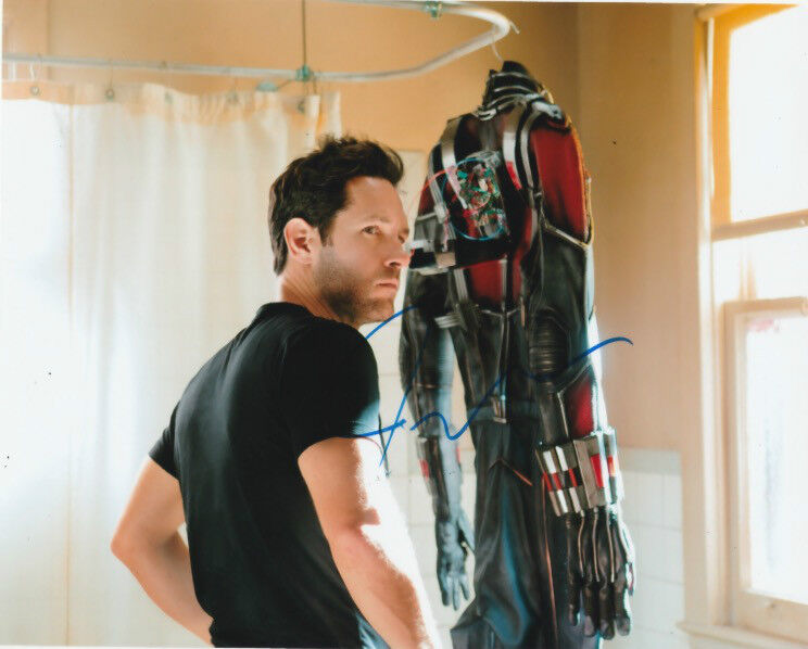 Paul Rudd Ant-Man Autographed Signed 8x10 Photo Poster painting COA D