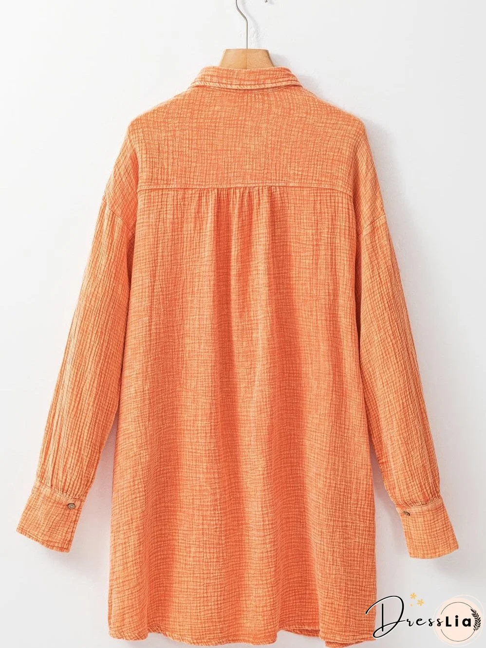 Autumnal-Colored Mini Dress