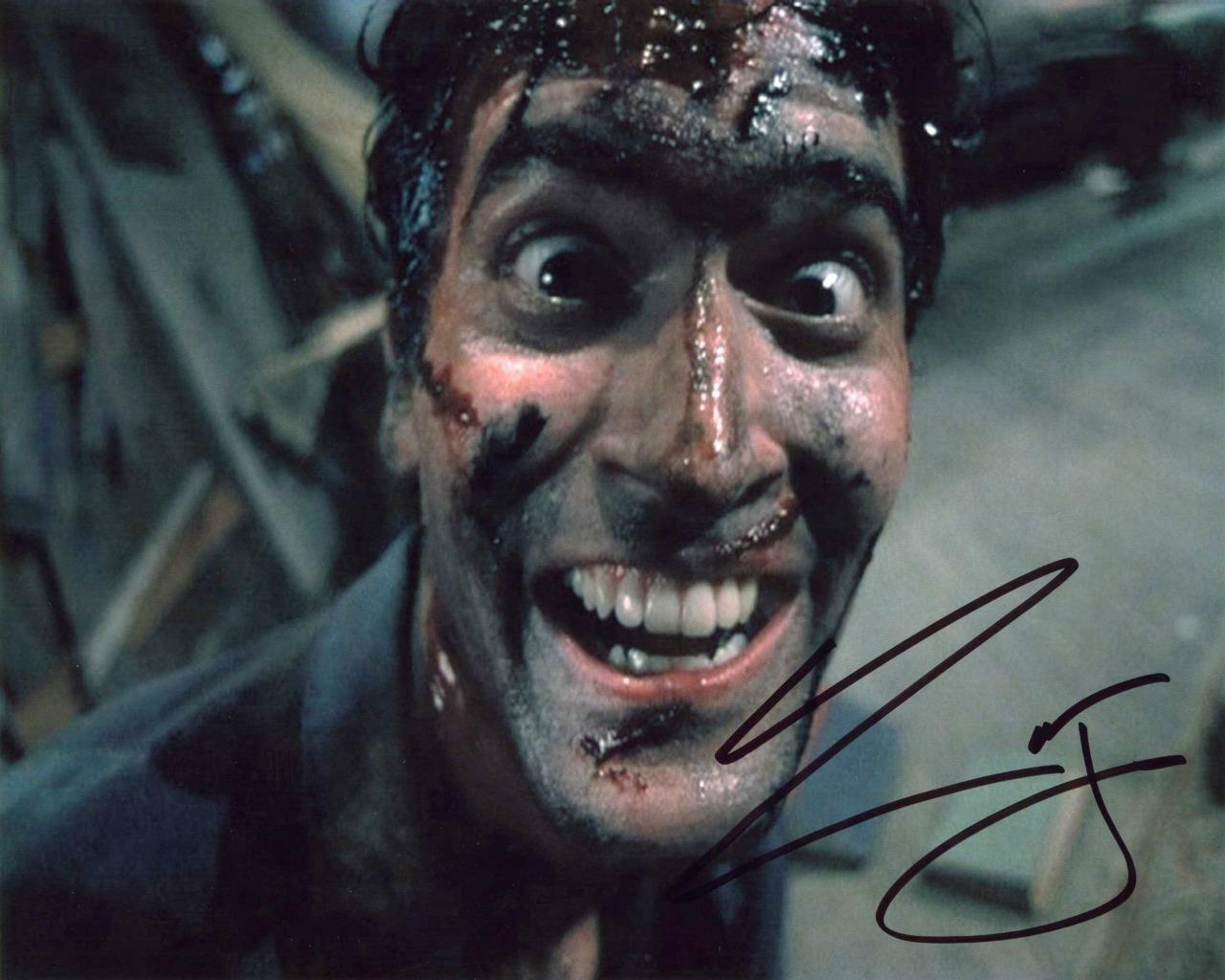 Bruce Campbell The Evil Dead SIGNED AUTOGRAPHED 10 X 8