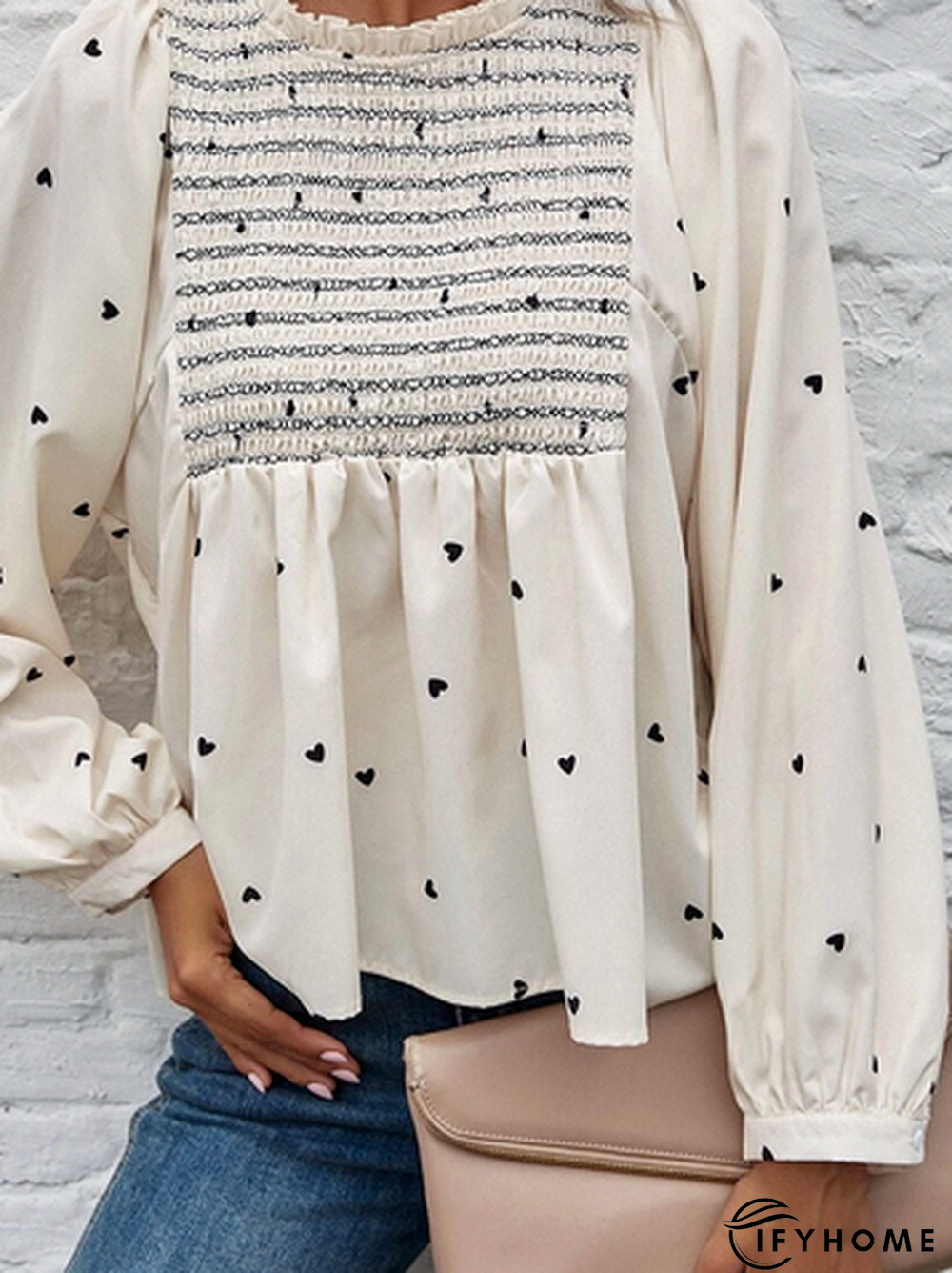 Heart Casual Top | IFYHOME