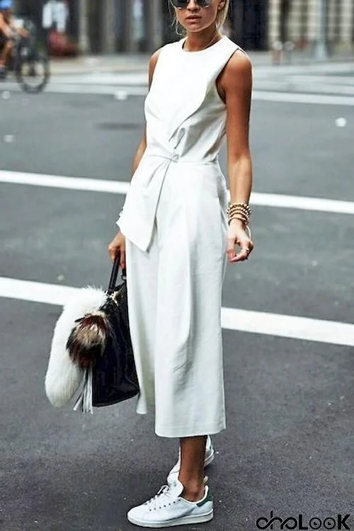 Sleeveless Knot Jumpsuit