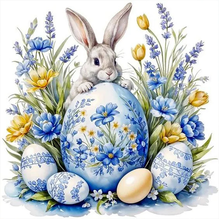 Full Round Drill Diamond Painting -Easter Bunny - 30*30cm