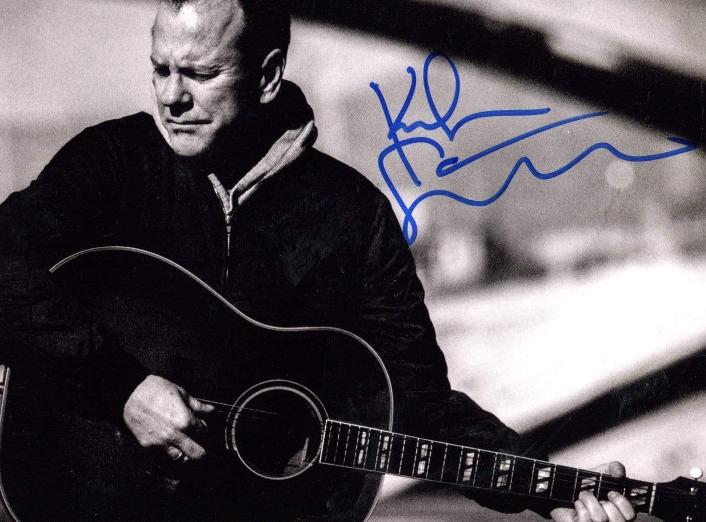 Kiefer Sutherland ACTOR DIRECTOR SINGER autograph, signed Photo Poster painting