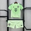 25/26 Kids Bayern Munich Goalkeeper Green Soccer Jersey