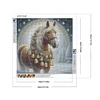 Diamond Painting-5D Full Round Drill Xmas Horse(40*40 CM)