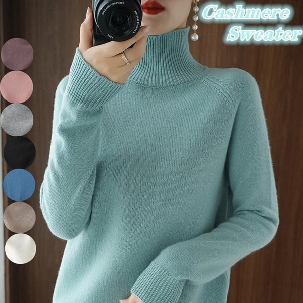 Autumn Winter Women Soft Warm Turtleneck Bottoming Sweaters Tops Korean Slim Knitted Pullover Jumper Pull Femme Plus Size - Shop Trendy Women's Fashion | TeeYours
