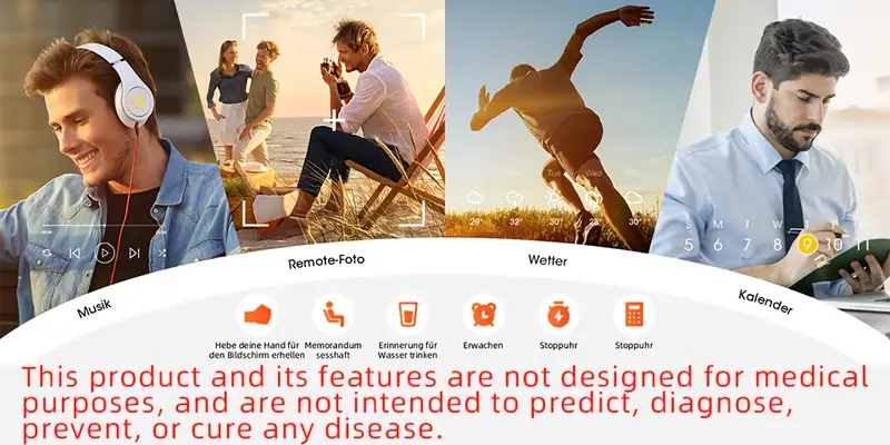 smartwatch with wireless call dial female functions sleep 19 sports music player pedometer perfect birthday gift for men women christmas halloween smartwatches for ios Product details 14