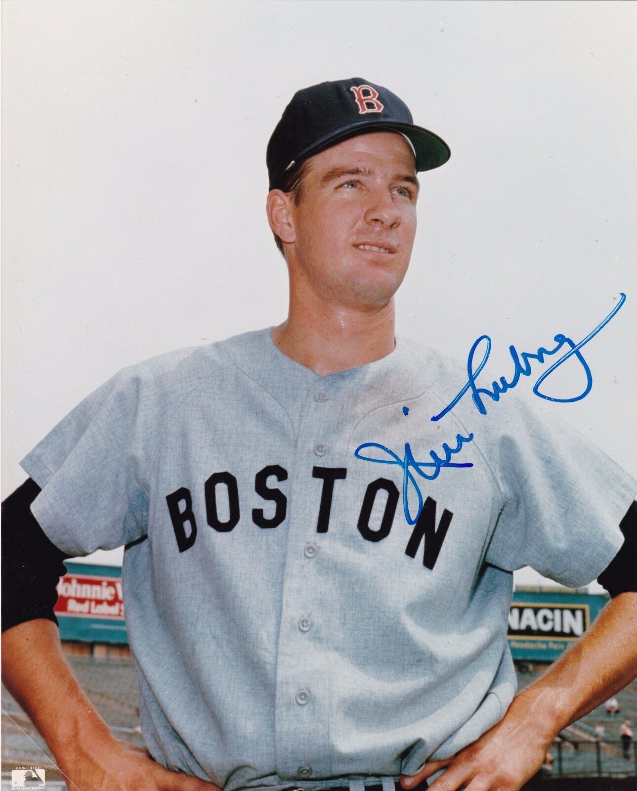 Jim Lonborg Boston Red Sox Autographed Photo Poster painting W/COA