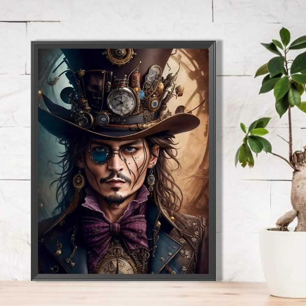 Partial AB Diamond Painting - Full Round Drill - Machinist(Canvas|45*60cm)