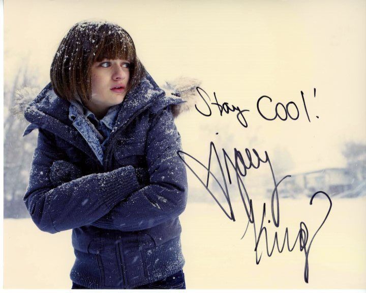 JOEY KING signed autographed FARGO GRETA GRIMLY Photo Poster painting