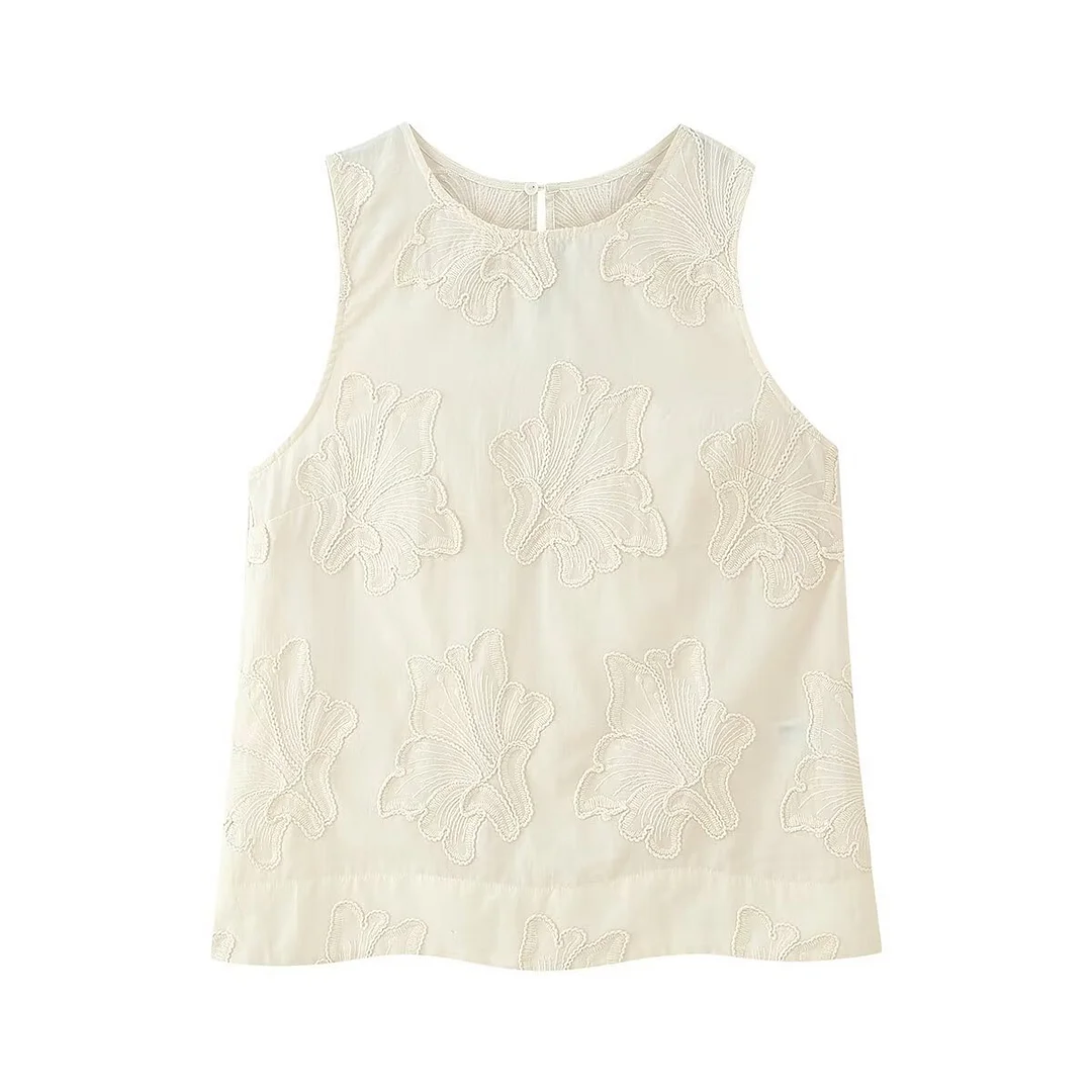 Nigikala Nigikala Women's Embroidered Arma Embroidery Pants Set