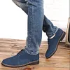 Gioiacombo&trade; Scarpe stringate in pelle da uomo in stile british