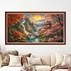 Luxury AB Velvet Diamond Painting Kit - Landscape