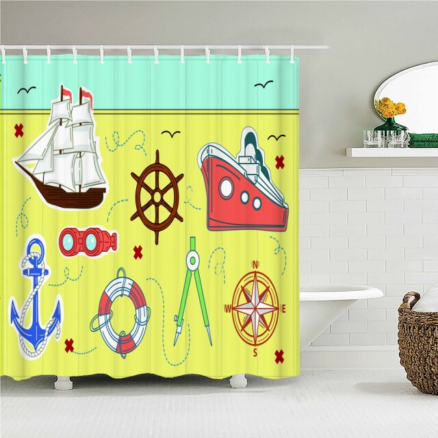 

Shower Curtain – Ocean Sailing-180*180cm, 501 Original